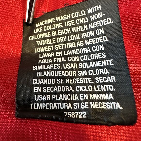 Simply for Sports Gym Basketball Jersey Shorts Mens VINTAGE Y2K RED & GRAY SET 2 - Picture 7 of 7